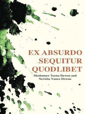 cover image of Ex absurdo sequitur quodlibet